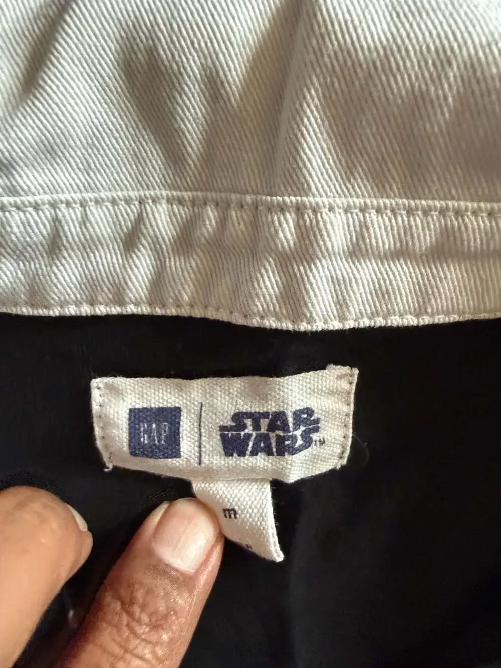 GAP Star Wars Vader Long Sleeve Rugby Shirt